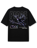 ALWAYS PROTECT YOUR PEACE Oversized Boxy Tee